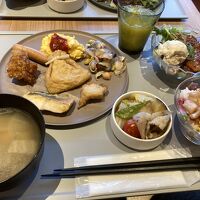 朝食バイキング