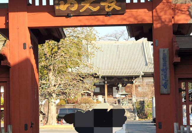大きなお寺です