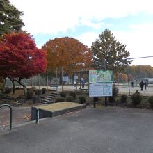 紅葉の花薪公園