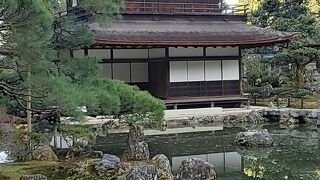 朝一に銀閣寺