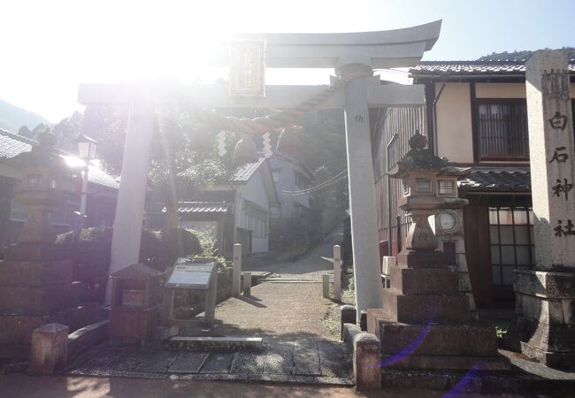 白石神社(熊川宿)