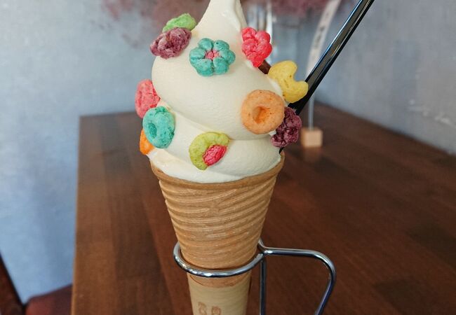 宇佐神宮で歩き疲れたら、KURUのソフトクリームで一休み