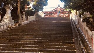 意外と短い階段