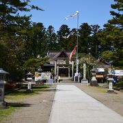 荘内公園の中にある神社