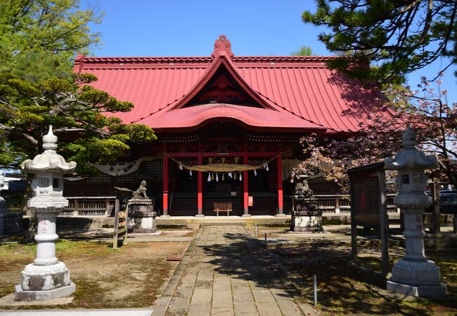 酒田市内にある別名山寺日枝神社