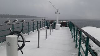 2021年12月31日の一の宮桟橋15時15分発天橋立桟橋行きの様子について