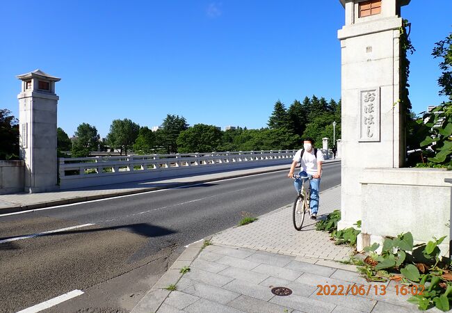 広瀬川の仙台国際センター近くに掛かっている橋です