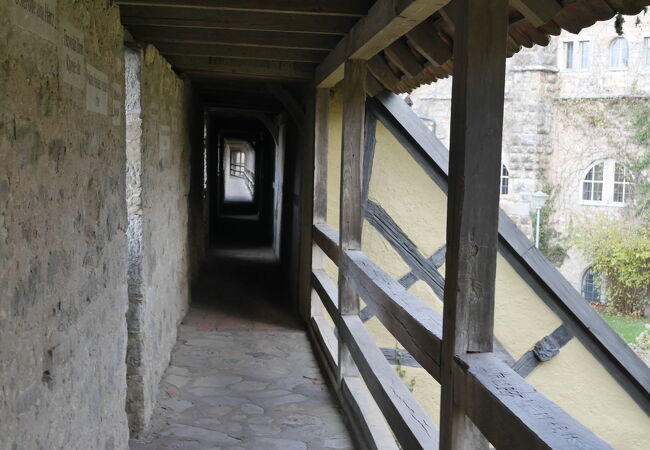 無料で歩くことができます（ローテンブルク城壁 ）