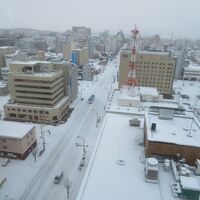 ホテル15階にあるレストランからの眺め