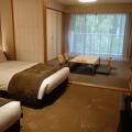 申し分のないホテル。京都で温泉に入れる幸せ。