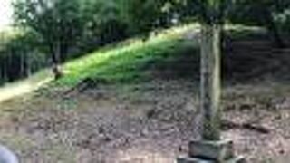 竹の径の古墳！