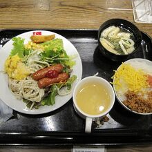 朝からガッツリ