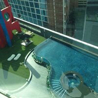 プールビューです