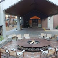 オシャレな星見暖炉