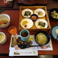 朝食が質素です