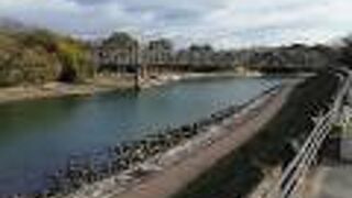 岡山城の天然のお堀