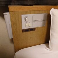 ベッド横のスイッチ類。