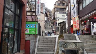 伊香保温泉のシンボル （石段街） 