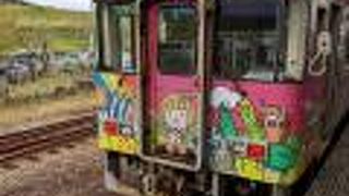 宿毛から1両のディーゼル車で移動