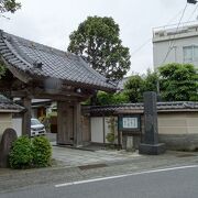 伊東家の墓があるお寺