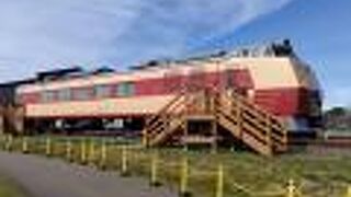 ＳＬの保存状態良好。駅から遠いのが残念