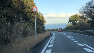 海岸線の風景が良い