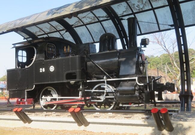 かつて活躍した蒸気機関車