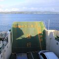 熊本県の天草と鹿児島県を結ぶフェリーです