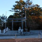 相模国一之宮の立派な神社