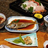 刺身盛り合わせにはハガツオ入り