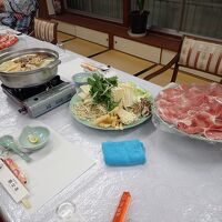 夕食の「僧兵鍋」