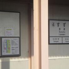 ここは鈴鹿駅ホーム