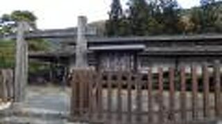 木曽11宿の北の入口の関所