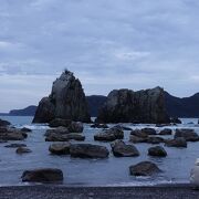 津波の威力を感じられる景勝地