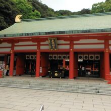 赤間神宮(拝殿)