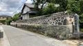 草場小路 武家屋敷通り