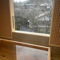 部屋の露天風呂からの雪景色が良かったです。