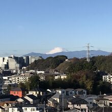 富士山が見えます