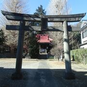 小さな何の変哲もない神社だが、立地から、かつての賑わいが想像できます