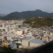 宇和島中心部の方面です。