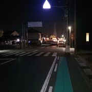 年末の夜に、矢作橋駅バス停から岡崎公園前バス停まで乗車