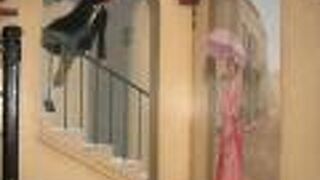 パナマの国旗が往時を偲ばせてくれます