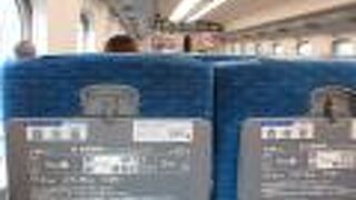 真冬の東海道新幹線