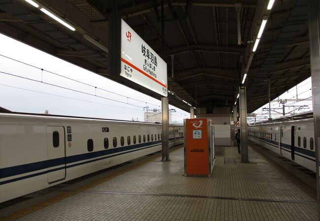 県唯一の新幹線停車駅