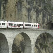 レーティッシュ鉄道アルブラ線 ベルニナ線と周辺の景観 (スイス