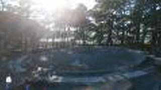 花時計を見る展望台もあった