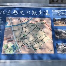 5つの武家屋敷通りの地図