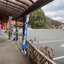 道の駅内の様子です。