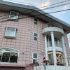 スキー場近くのホテル！食堂からモルゲンロートが！