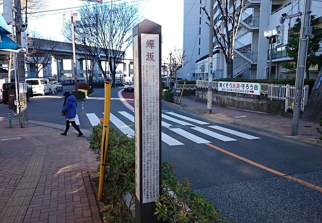 坂の途中に平塚神社が鎮座しています